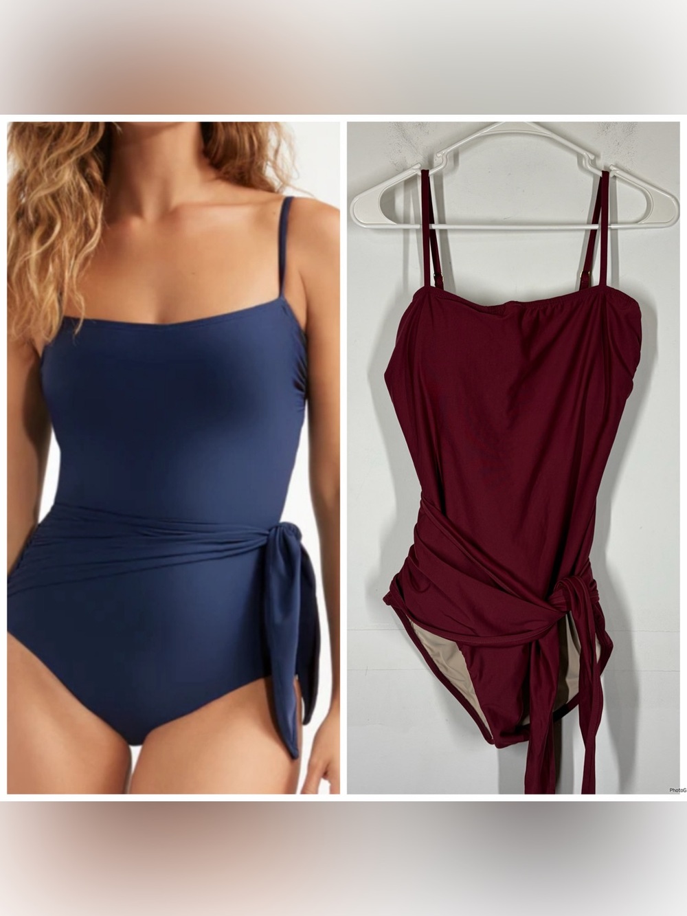 Hermoza Genevieve Bandeau One Piece Swimsuit Size 12